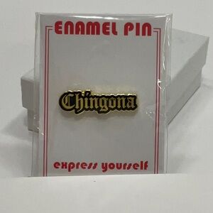 Chingona Enamel Pin Button